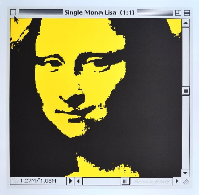 Single Mona Lisa by George Pusenkoff